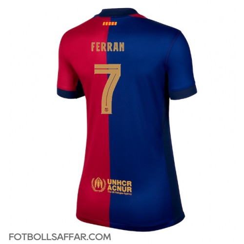 Barcelona Ferran Torres #7 Hemmatröja Dam 2024-25 Kortärmad